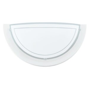 Aplica EGLO PLANET 1 83154 - E27 1X60W - Sticla lacuita - Alb