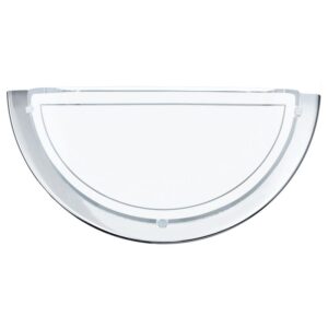 Aplica EGLO PLANET 1 83156 - E27 1X60W - Sticla lacuita - Crom