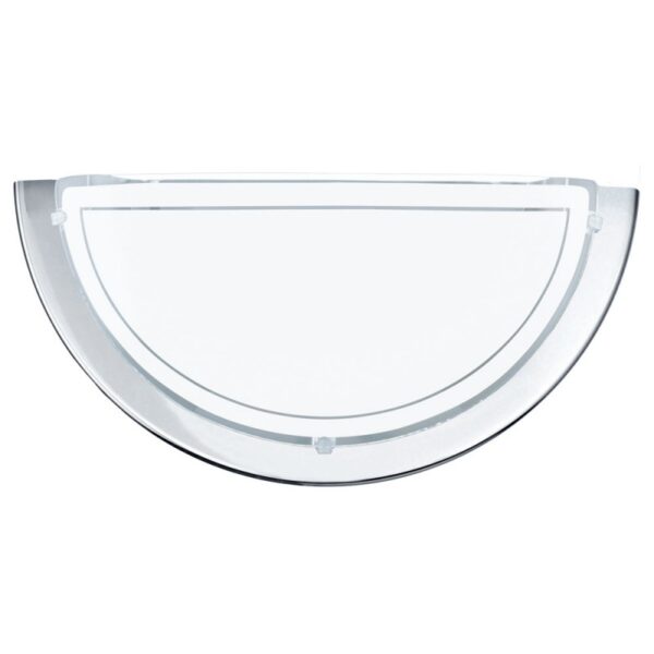 Aplica EGLO PLANET 1 83156 - E27 1X60W - Sticla lacuita - Crom