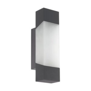 Aplica exterior EGLO GORZANO 97222 - LED 1X4.8W 500lm 3000K IP44 - Otel zincat - Satinat