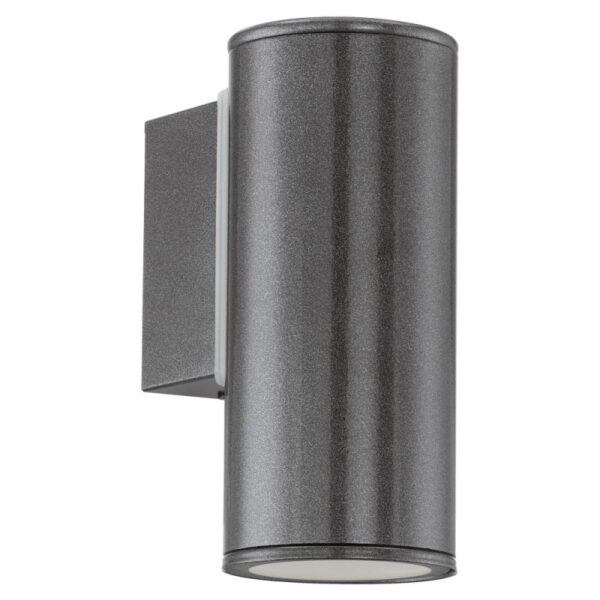 Aplica exterior EGLO RIGA 94102 - GU10 1X3W IP44 - Otel zincat - Antracit