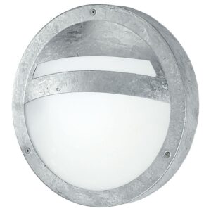 Aplica exterior EGLO SEVILLA 88119 - E27 1X40W IP44 D285mm - Sticla satinata - Zinc