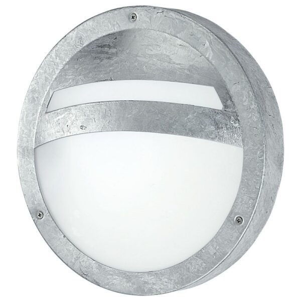 Aplica exterior EGLO SEVILLA 88119 - E27 1X40W IP44 D285mm - Sticla satinata - Zinc
