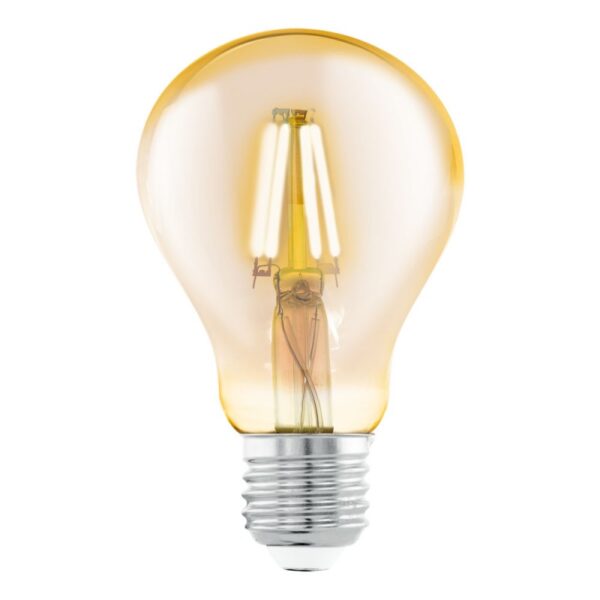 Bec EGLO 11555 - LED E27 4W 320lm 2200K D75mm - Lumina calda - Chihlimbar