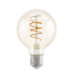 Bec EGLO 11722 - LED E27 4W 260lm 2200K D80mm - Lumina calda - Chihlimbar
