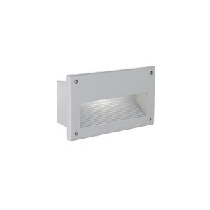 Lampa incastrata exterior EGLO ZIMBA 88575 - E14 1X40W IP44 - Argintiu - alb