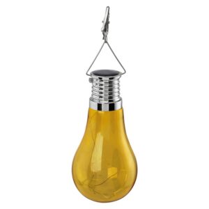 Lampa solara LED EGLO 48623 4X0.06W D65mm - Argintiu - galben