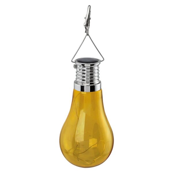 Lampa solara LED EGLO 48623 4X0.06W D65mm - Argintiu - galben