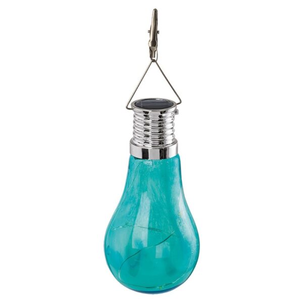 Lampa solara LED EGLO 48625 4X+A2565:E25660.06W D65mm - Argintiu - albastru