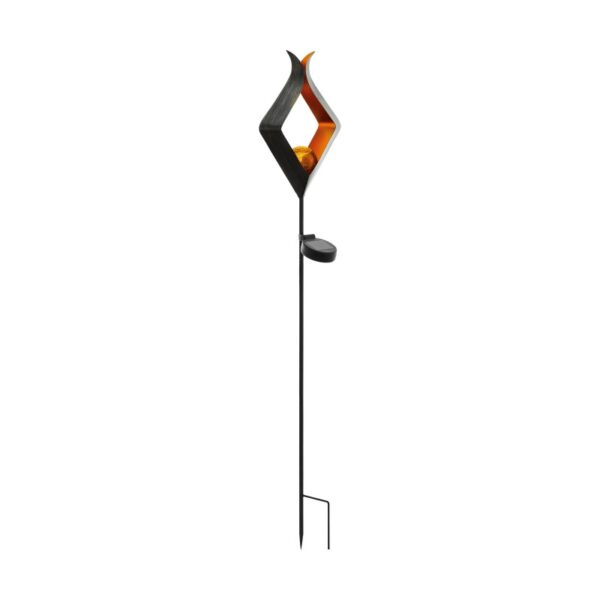 Lampa solara LED EGLO 48702 1X0.06W - Negru - portocaliu