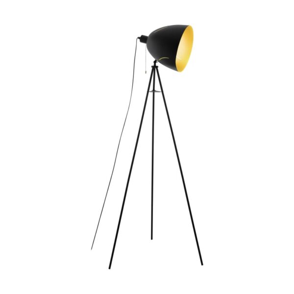 Lampadar vintage EGLO HUNNINGHAM 43008 - E27 1X60W  h1355mm