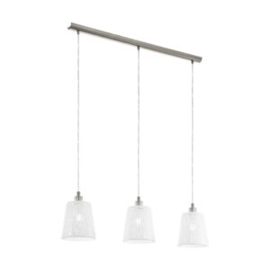 Lustra vintage EGLO HAMBLETON 49614 - E27 3X60W - Otel - Alb