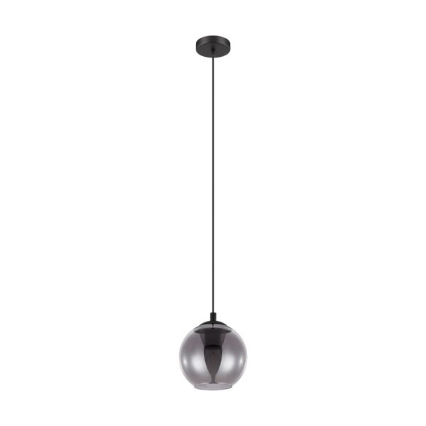 Pendul EGLO ARISCANI 98651 - E27 1X40W D200mm - Negru Transparent