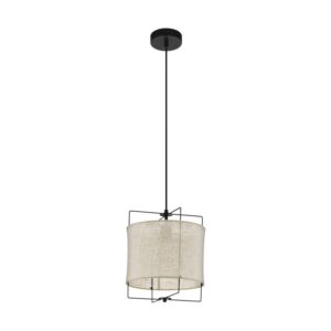 Pendul vintage EGLO BRIDEKIRK 43291 - E27 1X40W D300mm - Natur