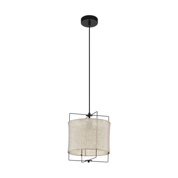 Pendul vintage EGLO BRIDEKIRK 43291 - E27 1X40W D300mm - Natur