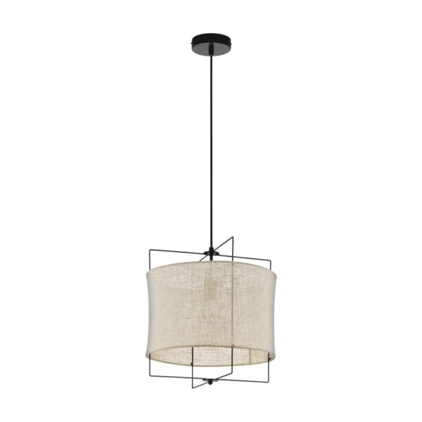 Pendul vintage EGLO BRIDEKIRK 43292 - E27 1X40W D400mm - Natur