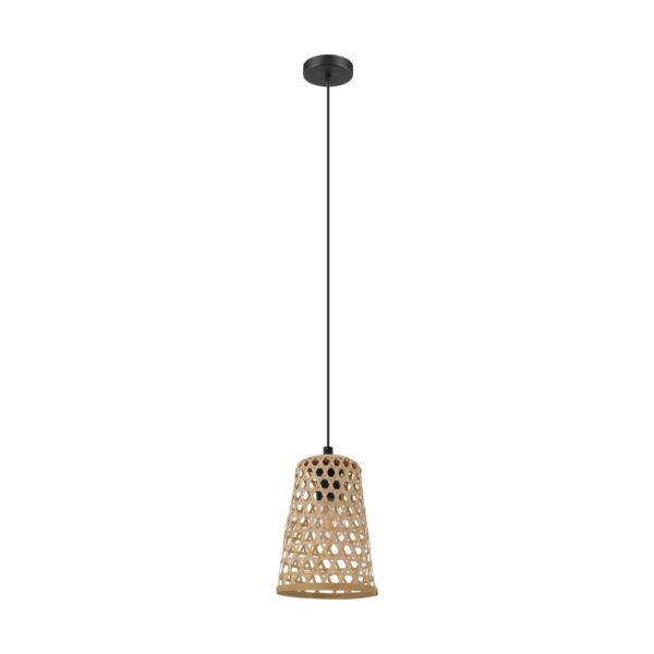Pendul vintage EGLO CLAVERDON 43252 - E27 1X40W D180mm - Natur
