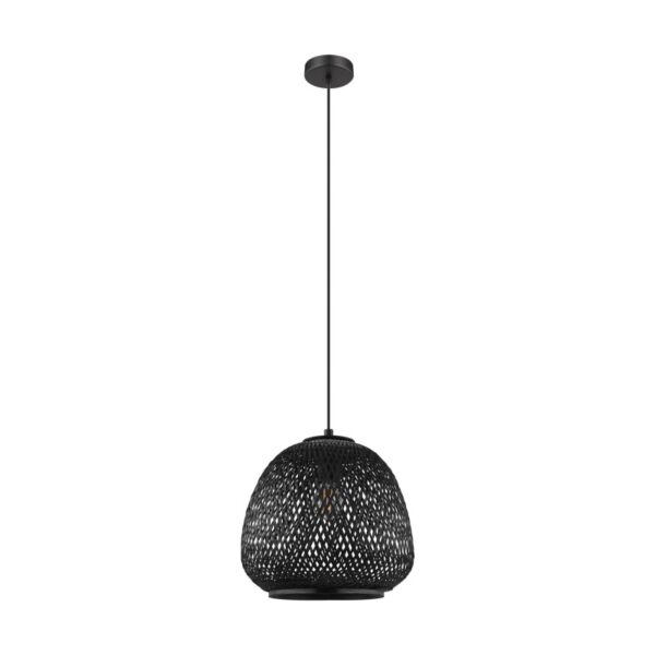 Pendul vintage EGLO DEMBLEBY 1 43265 - E27 1X40W D320mm - Negru
