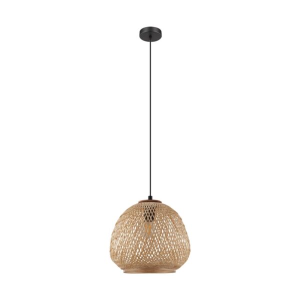 Pendul vintage EGLO DEMBLEBY 43261 - E27 1X40W D320mm - Natur
