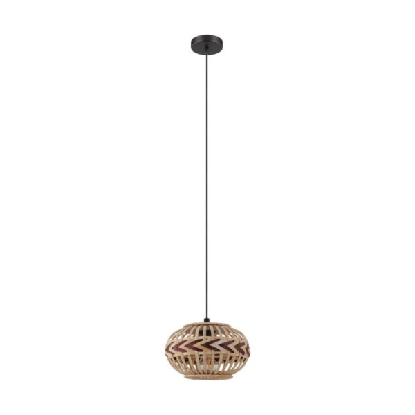 Pendul vintage EGLO DONDARRION 43269 - E27 1X40W D260mm - Marsala - Natur
