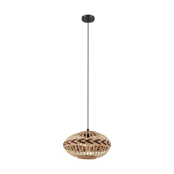 Pendul vintage EGLO DONDARRION 43271 - E27 1X40W D370mm - Marsala - Natur