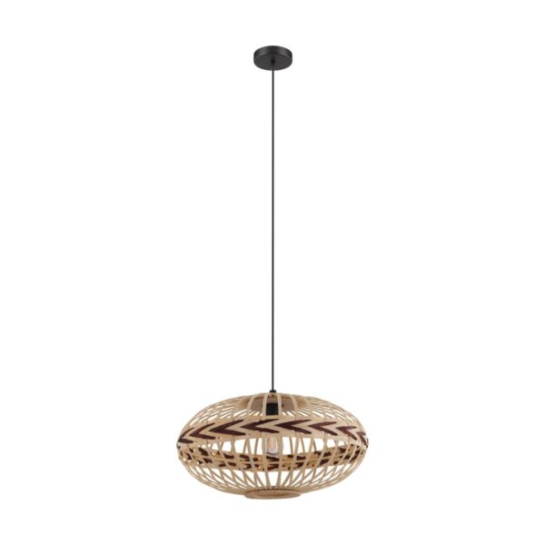 Pendul vintage EGLO DONDARRION 43272 - E27 1X40W D500mm - Marsala - Natur