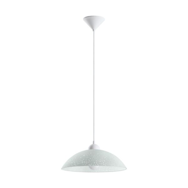 Pendul EGLO VETRO 82783 - E27 1X60W D350mm - Alb