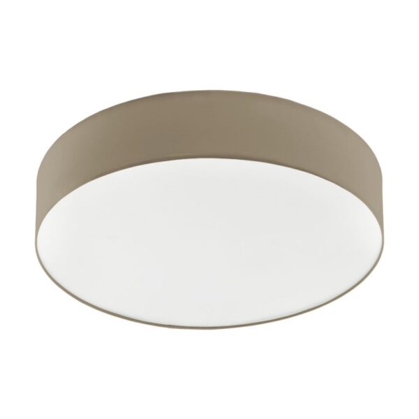 Plafoniera EGLO ROMAO 3 97778 - LED 40W 4000lm 3000-5000K D570mm - Textil - Gri Maroniu - Alb