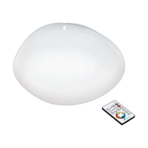 Plafoniera EGLO SILERAS 97577 - LED 21W 2500lm 2700-6500K D450mm - Efect de cristal - Alb
