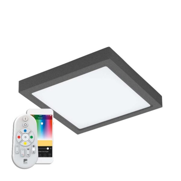 Plafoniera inteligenta exterior EGLO ARGOLIS-C 98174 - LED RGB 22W 2600lm 2700-6500K IP44 - Aluminiu turnat - Alb