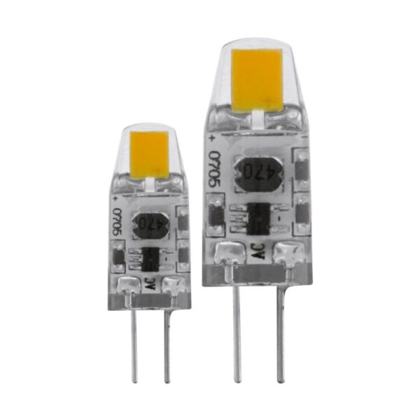 Set becuri dimabile EGLO 11551 - LED G4 2X1.2W 100lm 2700K D10mm - Lumina calda