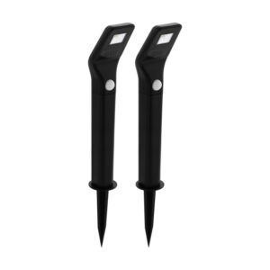 Set 2 lampi solare cu senzor de miscare LED EGLO 48688 2X 1X0.5W - Negru