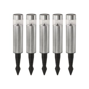 Set 5 lampi solare LED EGLO 48631 5X0.06W D47mm - Inox