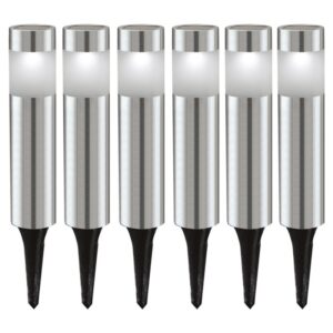Set 6 lampi solare LED EGLO 48494 6X0.06W D60mm - Inox