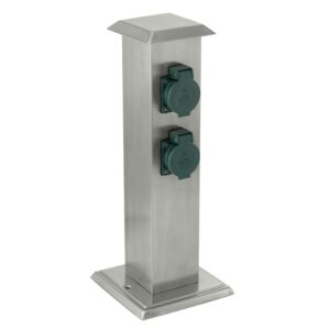 Stalp exterior EGLO PARK 4 90748 - IP44 - Inox