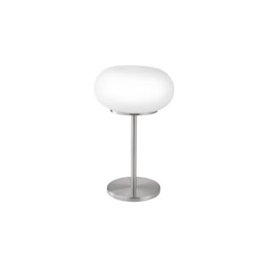 Veioza EGLO OPTICA 86816 - E27 2X60W D280mm - Sticla opal mat - Nichel Mat