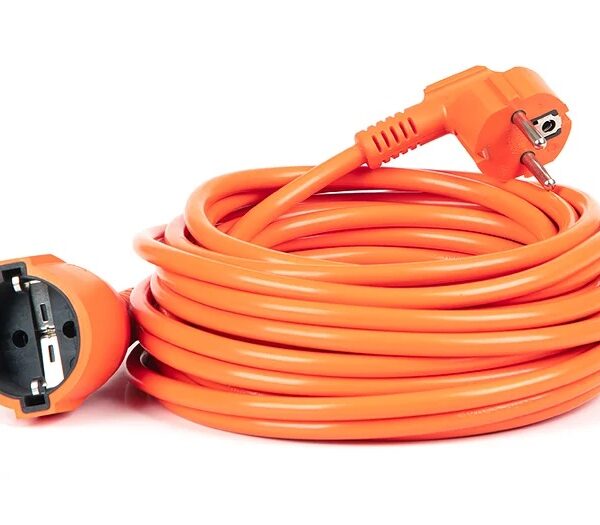 Prelungitor fisa priza 3m Portocaliu FP15O03