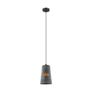 Pendul vintage EGLO HONEYBOURNE 43107 - E27 1X60W D160mm - Auriu Antichizat - Galvanizat
