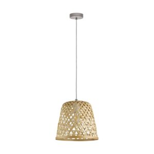 Pendul vintage EGLO KIRKCOLM 43113 - E27 1X60W D300mm - Natur