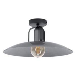 Plafoniera vintage EGLO KENILWORTH 43221 - E27 1X28W D400mm - Otel - Nichel Antichizat - Crem
