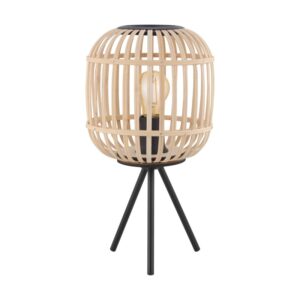 Veioza vintage EGLO BORDESLEY 43218 - E27 1X28W D210mm - Lemn - Natur