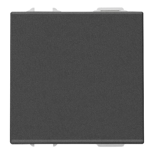 Intrerupator cap cruce 16A 2 Module carbon matt Vimar Neve UP 09013.2.CM