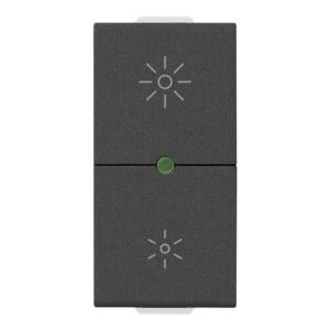 Dimmer MASTER 230V universal carbon matt Vimar Neve UP 09135.1.CM