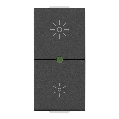 Dimmer MASTER 230V universal carbon matt Vimar Neve UP 09135.1.CM