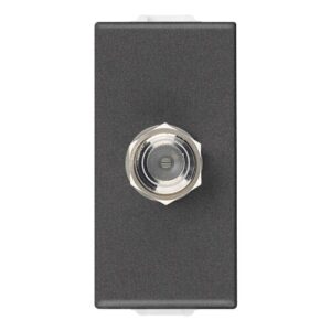 Priza TV tip F 1 Modul carbon matt Vimar Neve UP 09318.CM