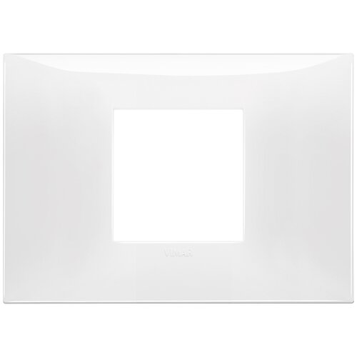 Ornament 2 Module centrat technopolimer white Vimar Neve UP 09672.01