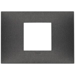 Ornament 2 Module centrat technopolimer carbon matt Vimar Neve UP 09672.14