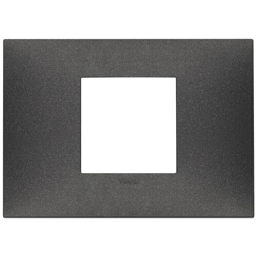 Ornament 2 Module centrat technopolimer carbon matt Vimar Neve UP 09672.14