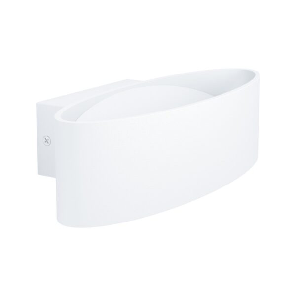 Aplica EGLO MACCACARI 98541 - LED 10W 1100lm 3000K - Otel - Aluminiu - Transparent