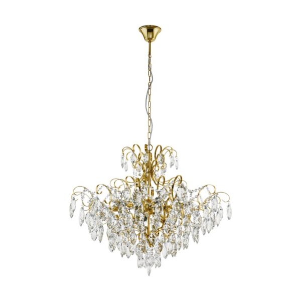 Candelabru EGLO FENOULLET 1 39606 - E14 9X25W D735mm - Transparent